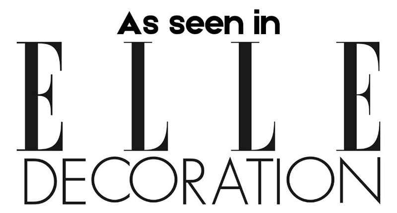 as seen in elle decoration logo