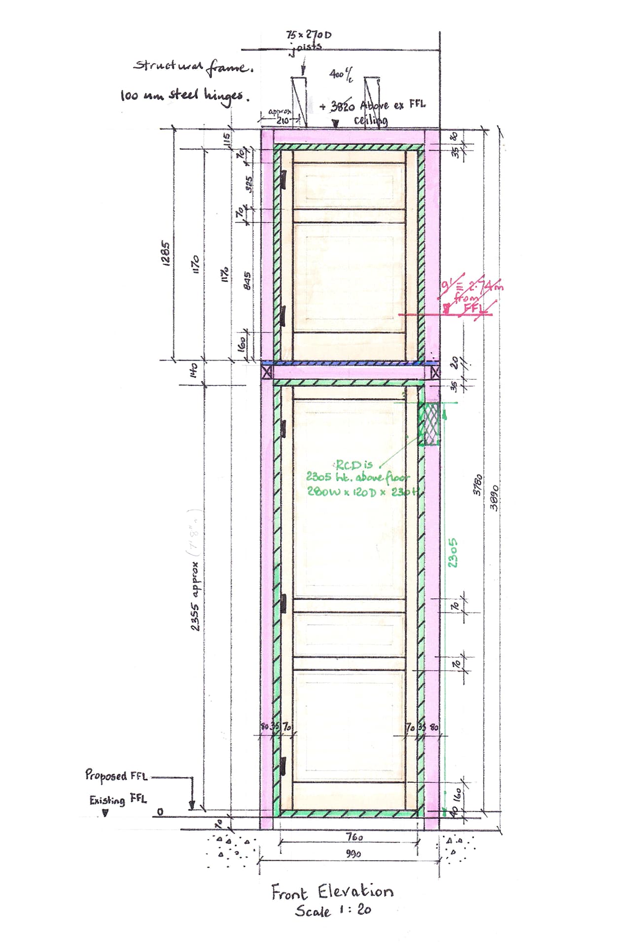 interior design technical design